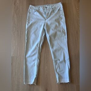 Maurice’s Lt. Blue High-rise crop